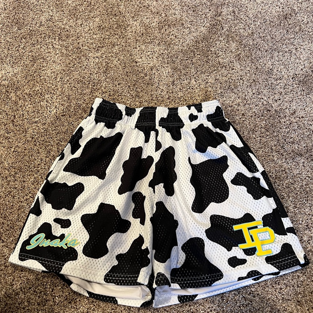 Inaka Power Cow Print Shorts